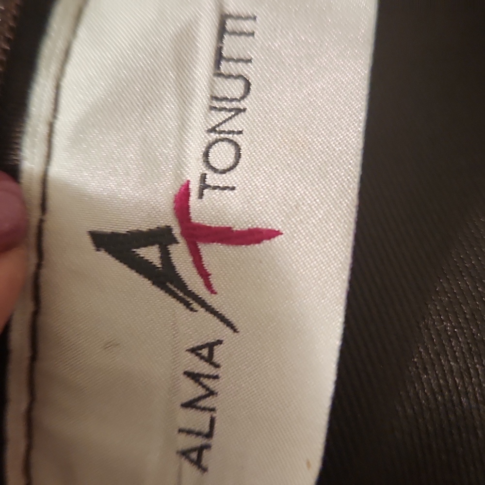 ALMA TONUTTI White and Gold  purse - Picture 3 of 8